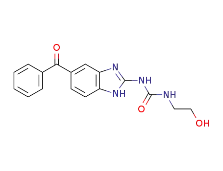 Urea, N-(5-benzoyl-1H-benzimidazol-2-yl)-N'-(2-hydroxyethyl)-