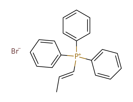 Phosphonium,triphenyl(1E)-1-propen-1-yl-, bromide (1:1) cas  28691-76-1