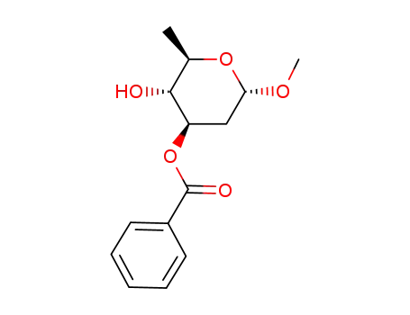 methyl 3-O-benzoyl-2,6-dideoxy-α-D-arabino-hexopyranoside