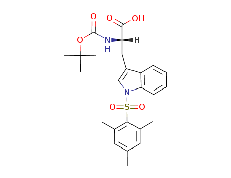 N-α-t-Butoxycarbonyl-1-2-mesitylenesulfonyl-L-tryptophan