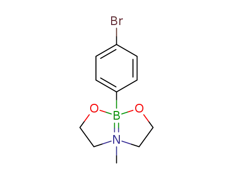 (N-B)-Perhydro-2-(4-bromophenyl)-6-methyl-1,3-dioxa-6-aza-2-boracine