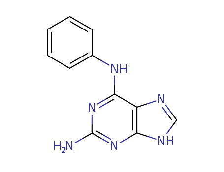 9H-Purine-2,6-diamine,N6-phenyl- cas  14051-72-0