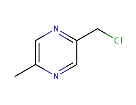 Molecular Structure of 81831-68-7 (2-(Chloromethyl)-5-methylpyrazine)