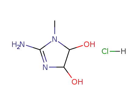 1-methyl-2-amino-4,5-dihydro-4,5-dihydroxyimidazolinium chloride