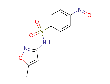 Molecular Structure of 131549-85-4 (4-nitrososulfamethoxazole)