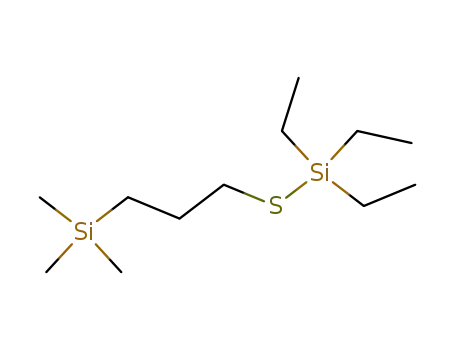 1-Triethylsilanylsulfanyl-3-trimethylsilanyl-propane