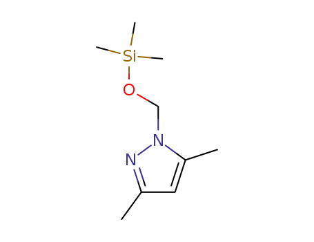 1H-Pyrazole, 3,5-dimethyl-1-[[(trimethylsilyl)oxy]methyl]-
