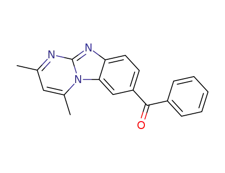 2,4-dimethylpyrimido<1,2-a>benzimidazol-7-ylphenylmethanone