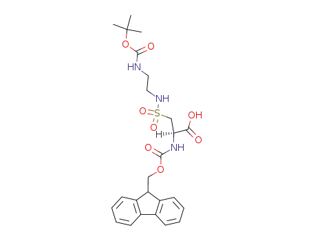 (R)-3-(2-tert-Butoxycarbonylamino-ethylsulfamoyl)-2-(9H-fluoren-9-ylmethoxycarbonylamino)-propionic acid