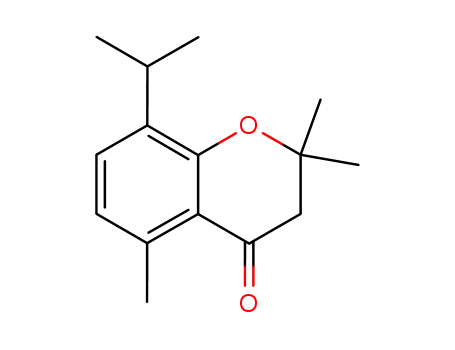 2,2,5-trimethyl-8-isopropyl-4-chromanone