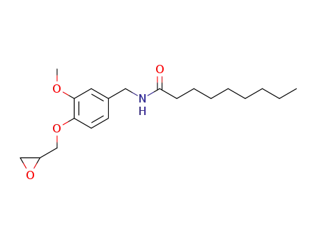 N-<4-(2,3-epoxypropoxy)-3-methoxybenzyl>nonanamide
