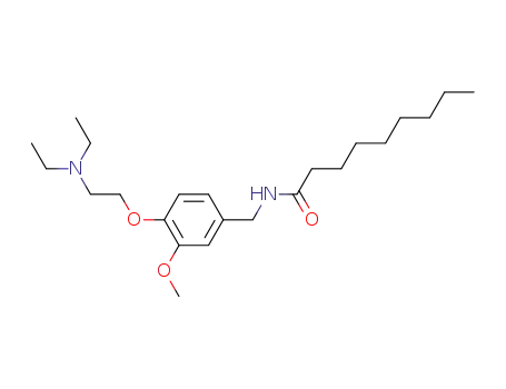 Nonanoic acid 4-(2-diethylamino-ethoxy)-3-methoxy-benzylamide