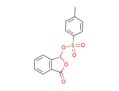 Molecular Structure of 159950-96-6 (1-[[(4-METHYLPHENYL)SULPHONYL]OXY]-1,2-BENZIODOXOL-3(1H)-ONE)