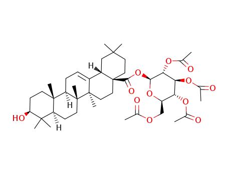 olean-12-en-28-oic acid 3-hydroxy-2,3,4,6-tetra-O-acetyl-β-D-glucopyranosyl ester