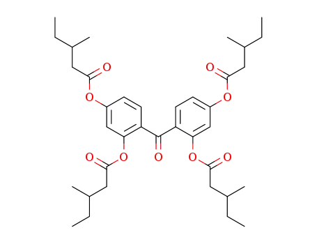 2,2',4,4'-tetra(3-methylvaleroyloxy)benzophenone