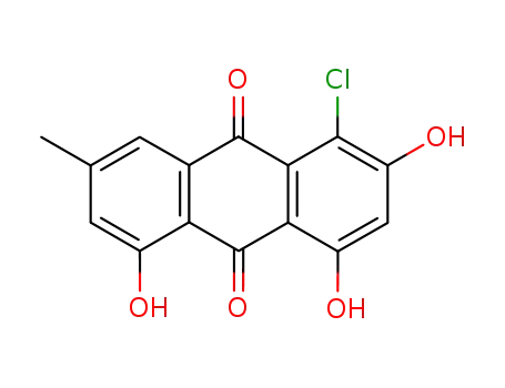 1-chloro-2,4,5-trihydroxy-7-methyl-anthracene-9,10-dione
