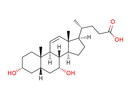 3α,7α-Dihydroxy-chol-11-ensaeure