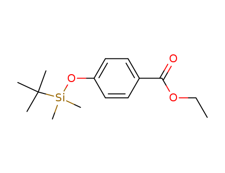 Benzoic acid, 4-[[(1,1-dimethylethyl)dimethylsilyl]oxy]-, ethyl ester