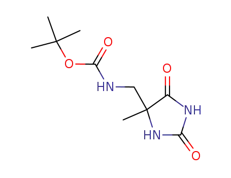 rac-tert-butyl <(4-methyl-2,5-dioxoimidazolidin-4-yl)methyl>carbamate