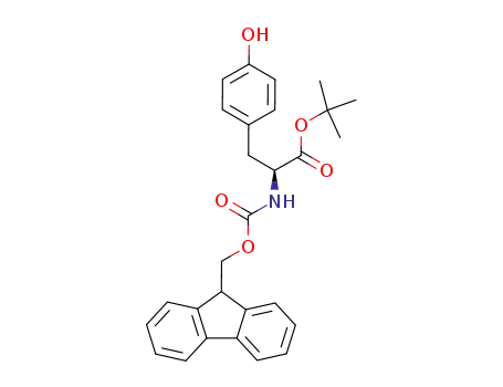 (S)-tert-butyl 2-((((9H-fluoren-9-yl)methoxy)carbonyl)amino)-3-(4-hydroxyphenyl)propanoate