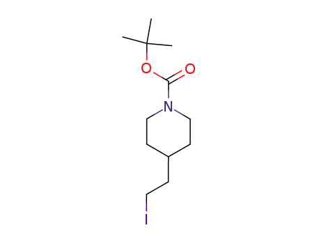 Molecular Structure of 89151-46-2 (1-Boc-4-(2-iodoethyl)piperidine)