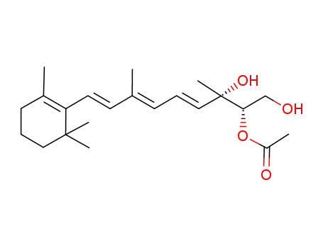 Acetic acid (3E,5E,7E)-(1S,2S)-2-hydroxy-1-hydroxymethyl-2,6-dimethyl-8-(2,6,6-trimethyl-cyclohex-1-enyl)-octa-3,5,7-trienyl ester