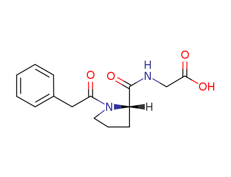 Glycine, N-[1-(phenylacetyl)-L-prolyl]-