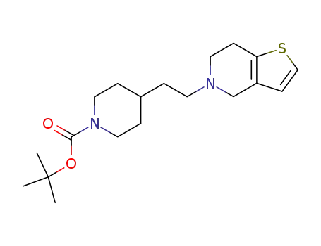 5-<2-(N-Boc-4-piperidinyl)ethyl>-4,5,6,7-tetrahydrothieno<3,2-c>pyridine