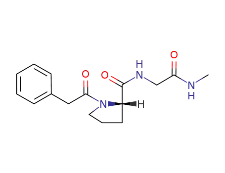 N-phenylacetyl-L-prolylglycine methylamine