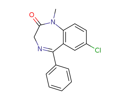 Molecular Structure of 439-14-5 (Diazepam)