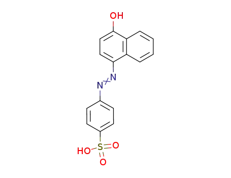 4-[(1-Hydroxy-4-naphtyl)azo]benzenesulfonic acid