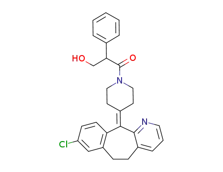 1-[4-(8-Chloro-5,6-dihydro-benzo[5,6]cyclohepta[1,2-b]pyridin-11-ylidene)-piperidin-1-yl]-3-hydroxy-2-phenyl-propan-1-one