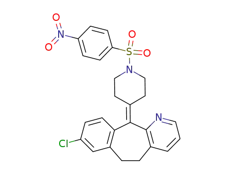 8-Chloro-11-(1-((4-nitrophenyl)sulfonyl)piperidin-4-ylidene)-6,11-dihydro-5H-benzo[5,6]cyclohepta-[1,2-b]pyridine