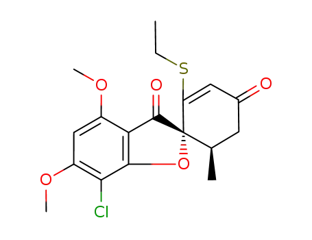 d-2'-demethoxy-2'-(ethylthio)griseofulvin