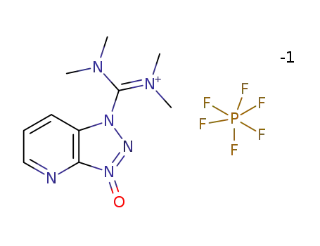 N-[(dimethylamino)-3-oxo-1H-1,2,3-triazolo[4,5-b]pyridin-1-yl-methylene]-N-methylmethanaminium hexafluorophosphate