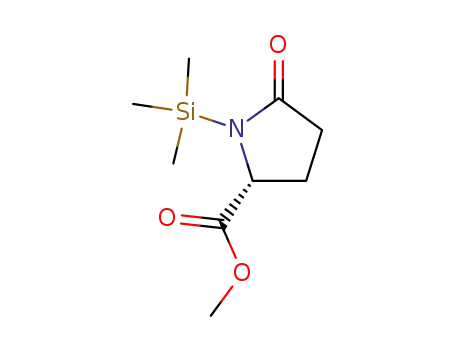 (R)-5-Oxo-1-trimethylsilanyl-pyrrolidine-2-carboxylic acid methyl ester