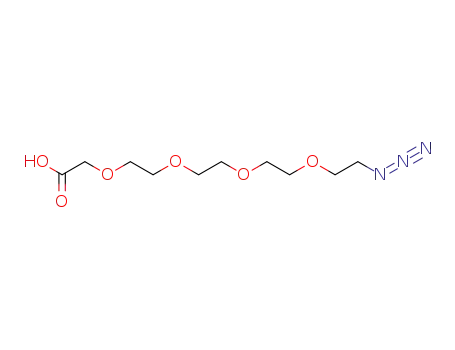 14-Azido-3,6,9,12-tetraoxatetradecanoic acid solution