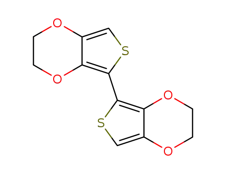 Molecular Structure of 195602-17-6 (2,3-DIHYDRO-5-(2,3-DIHYDROTHIENO[3,4-B][1,4]DIOXIN-5-YL)THIENO[3,4-B][1,4]DIOXINE)