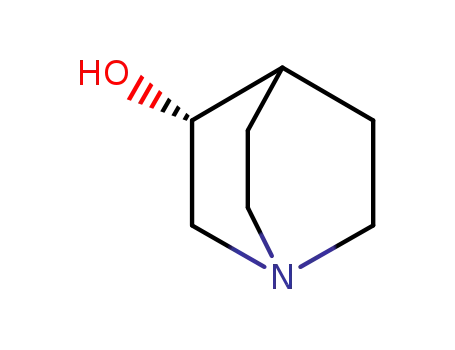Molecular Structure of 25333-42-0 ((R)-(-)-3-Quinuclidinol)