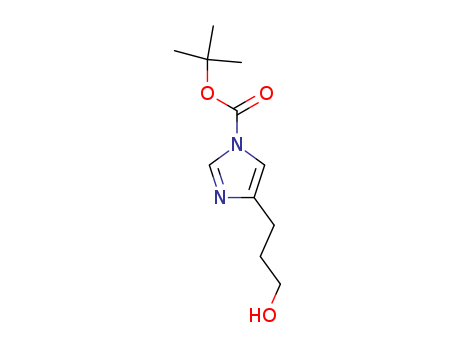 tert-Butyl 4-(3-hydroxypropyl)-1H-iMidazole-1-carboxylate