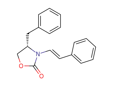 (4S)-4-benzyl-3-<(E)-2-phenylethenyl>-1,3-oxazolan-2-one