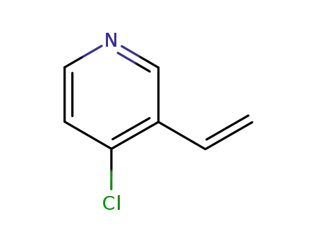 Molecular Structure of 223573-95-3 (Pyridine, 4-chloro-3-ethenyl- (9CI))