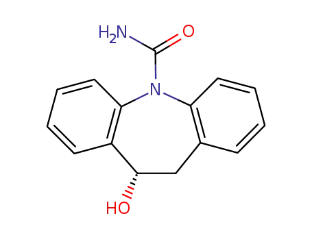 Molecular Structure of 104746-04-5 (S-10-MONOHYDROXY-DIHYDRO-CARBAMAZEPIN)