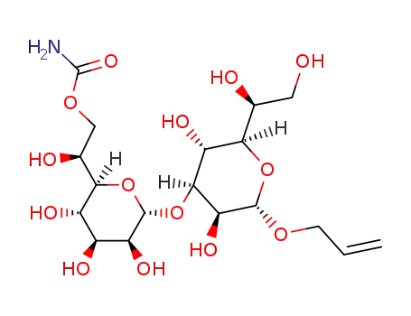 allyl (7-O-carbamoyl-L-glycero-α-D-manno-heptopyranosyl)-(1->3)-L-glycero-α-D-manno-heptopyranoside