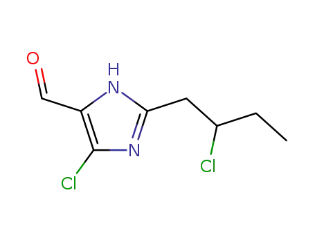 5-chloro-2-(2-chlorobutyl)imidazole-4-carbaldehyde