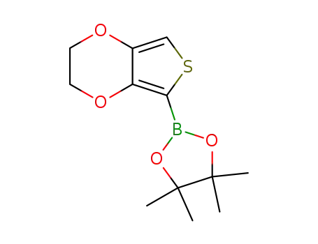 Molecular Structure of 250726-93-3 (5-(4,4,5,5-TETRAMETHYL-[1,3,2]DIOXABOROLAN-2-YL)-2,3-DIHYDROTHIENO[3,4-B][1,4]DIOXINE)
