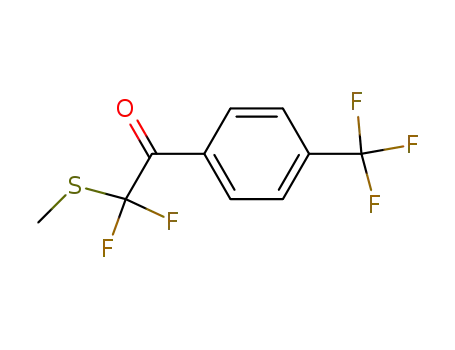 2,2-Difluoro-2-(methylthio)-1-[4-(trifluoromethyl)phenyl]-1-ethanone