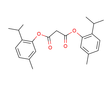 malonic acid bis-(2-isopropyl-5-methyl-phenyl) ester