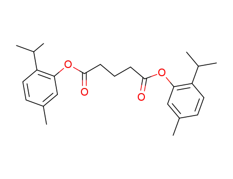pentanedioic acid bis-(2-isopropyl-5-methyl-phenyl) ester