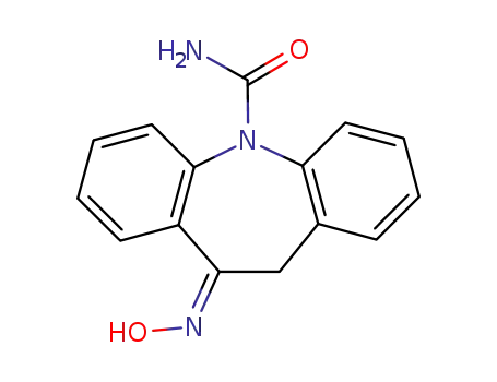 (Z)-10,11-dihydro-10-hydroxyimino-5H-dibenzo[b,f]azepine-5-carboxamide